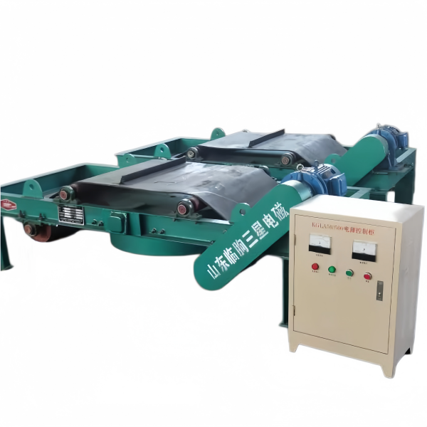 High-suction Magnetic Deep-drying Self-unloading Electromagnetic Iron Remover - Universal Iron Removal Equipment For Multiple Industries